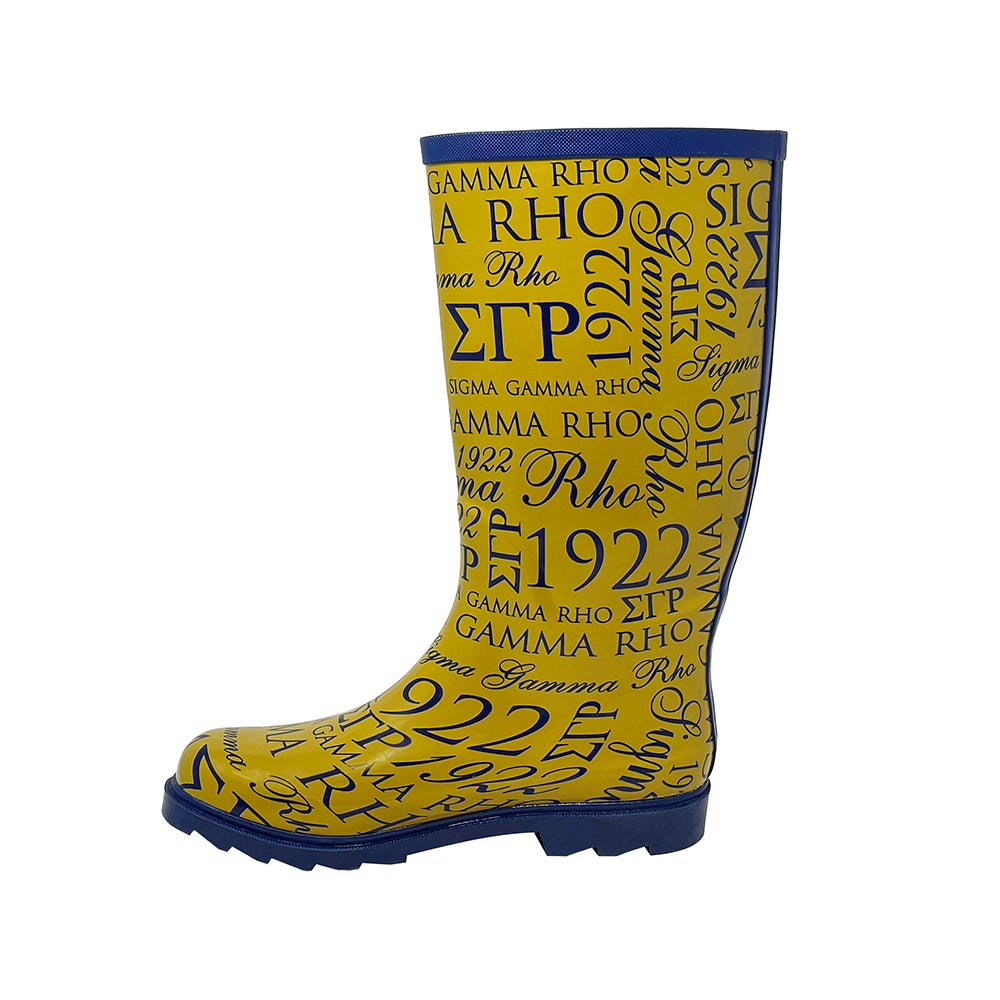 Sigma Script Rain Boots
