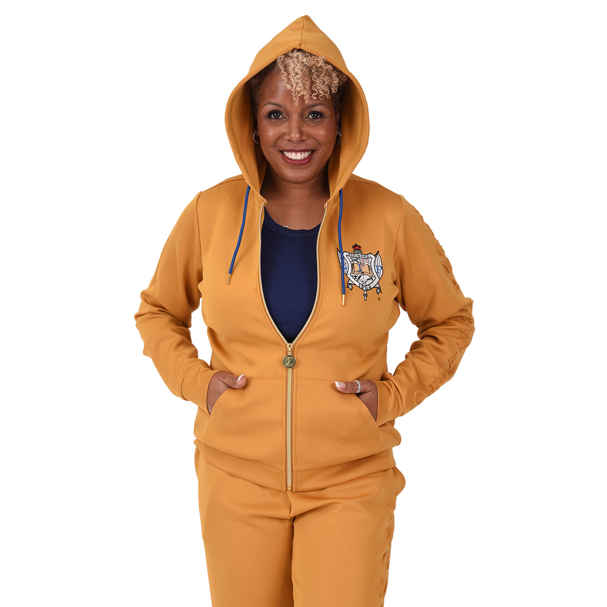 SGRHo Signature Embossed Warm Up Jacket
