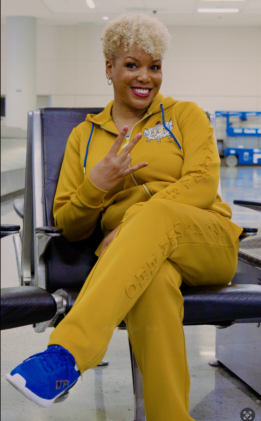 SGRHo Signature Embossed Warm Up Jacket