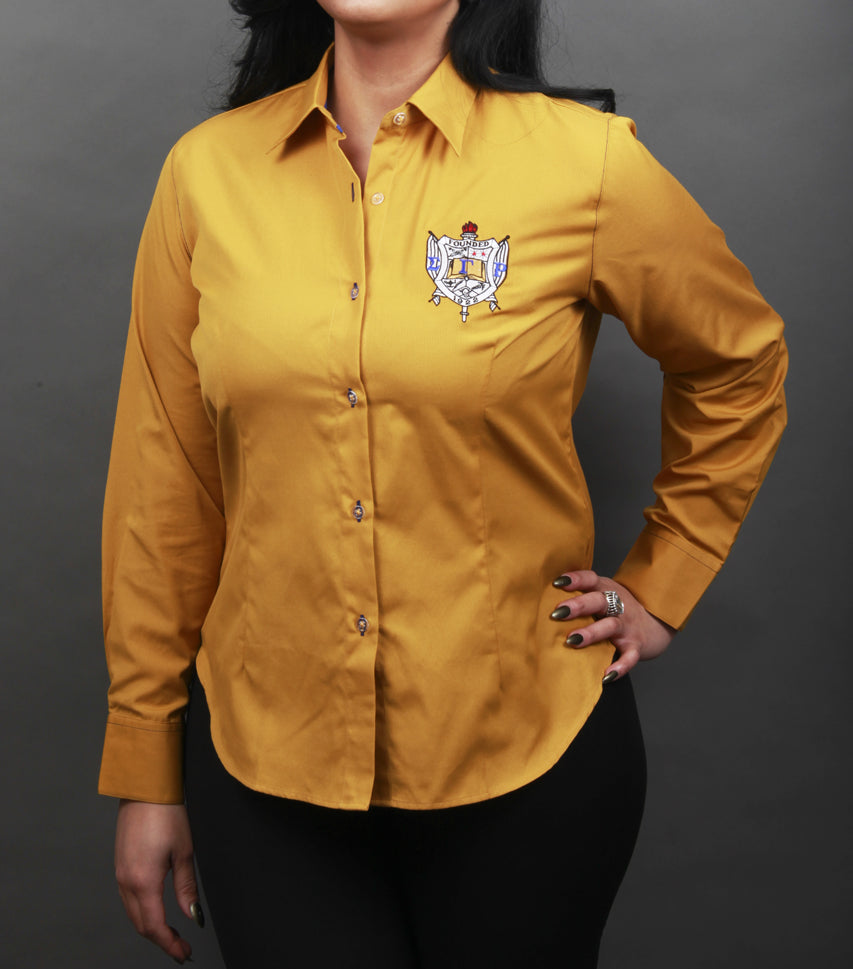 Sigma Gamma Rho Shirts | SG Rho Gold Button Down Shirt | rhoyalty.com - RHOyalty by RG Apparel Co. Sigma Gamma Rho Shirts | SG Rho Gold Button Down Shirt | rhoyalty.com - RHOyalty by RG Apparel Co.