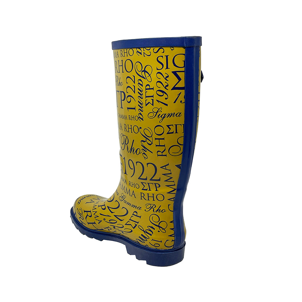 Sigma Script Rain Boots - RHOyalty by RG Apparel Co.