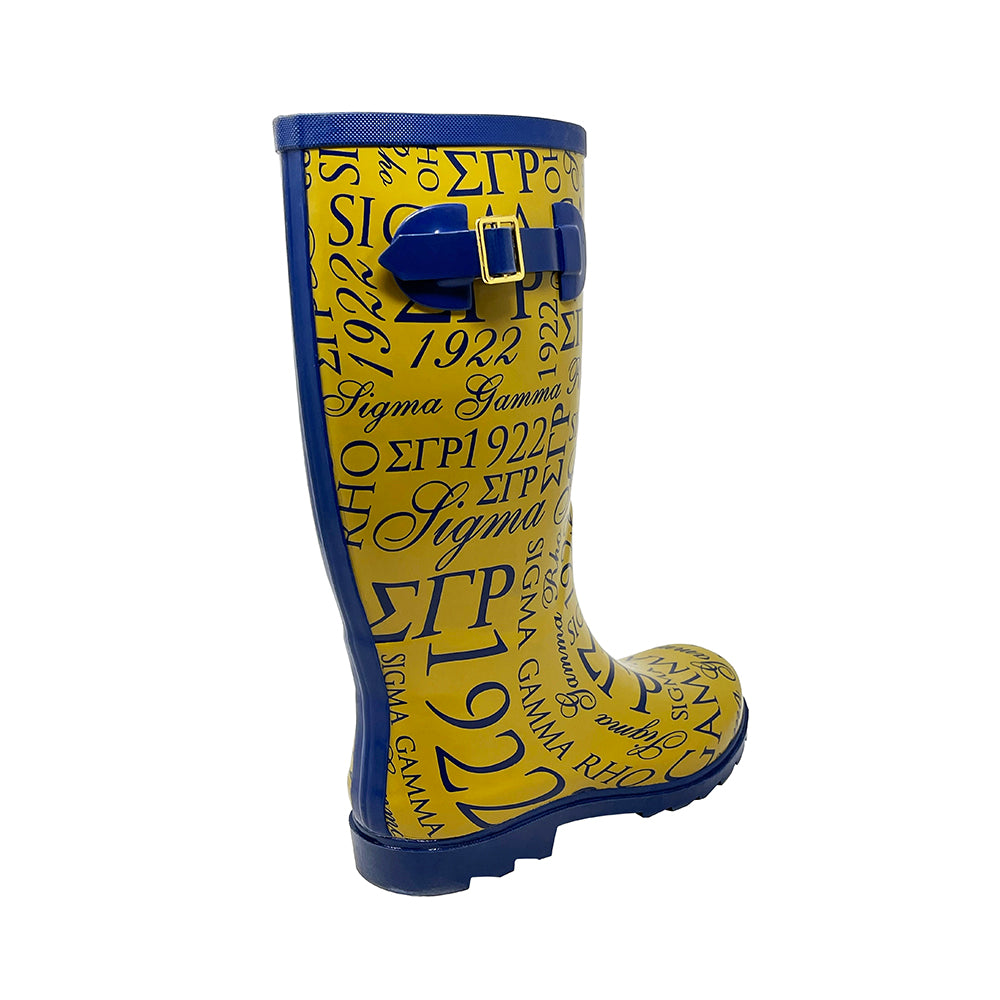 Sigma Script Rain Boots